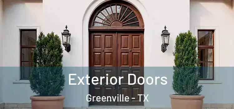 Exterior Doors Greenville - TX